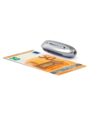 Detector de bolsillo billetes falsos safecan 35