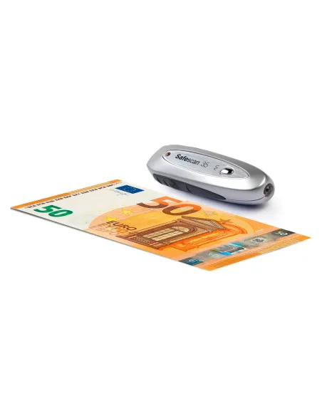 Detector de bolsillo billetes falsos safecan 35