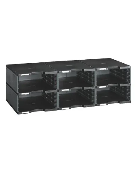 Modulo organizador 6 casillas talla jumbo gris