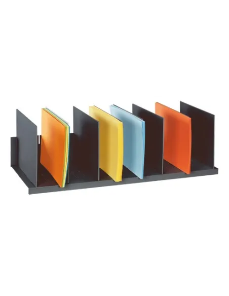 Organizador con 8 separadores regulables negro