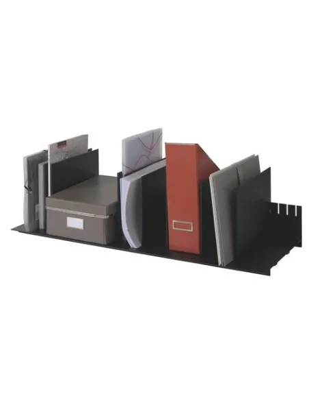 Organizador con 10 separadores regulables negro