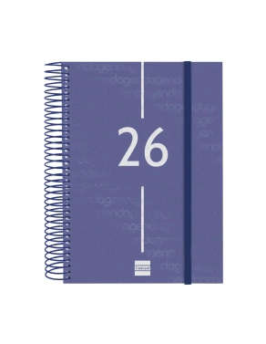 Agenda anual Finocam year E5 117x181 semana vista azul