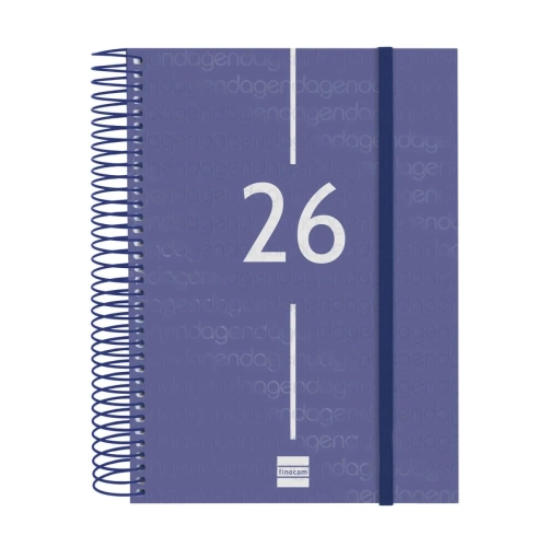 Agenda anual Finocam year E5 117x181 semana vista azul