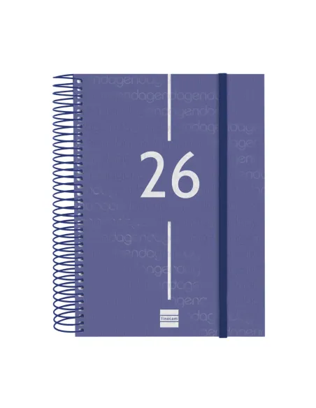 Agenda anual Finocam year E5 117x181 semana vista azul