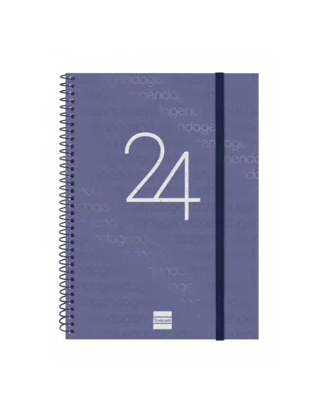 Agenda anual Finocam year E10 215x155 semana vista azul