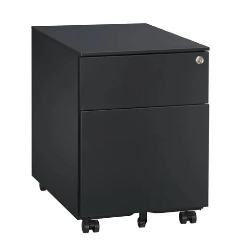 Cajonera metalica con ruedas JMB 2 cajones antracita