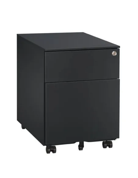 Cajonera metalica con ruedas JMB 2 cajones antracita