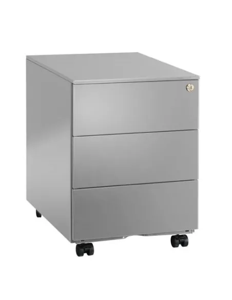 Cajonera metalica con ruedas JMB 3 cajones aluminio