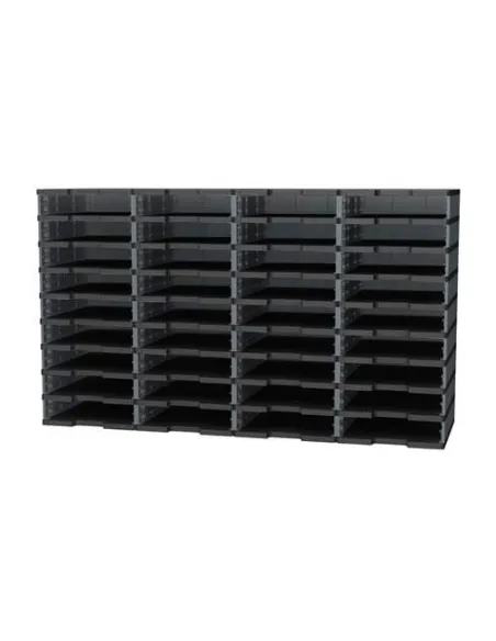 Modulo organizador 36 casillas talla normal gris