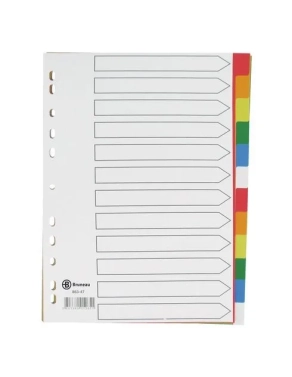 Juego separadores 12 colores A4 jmb