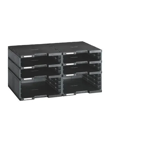 Modulo organizador 2 casillas jumbo + 4 casillas normal