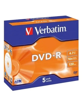 Pack 10 dvd-r verbatim imprimable 16x