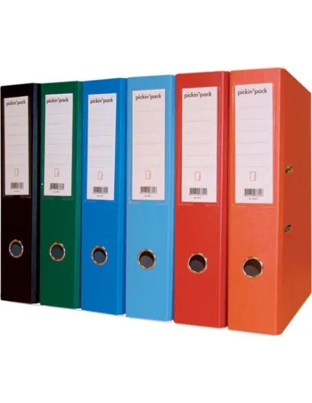 Archivador forrado exterior polipropileno A4 ancho azul