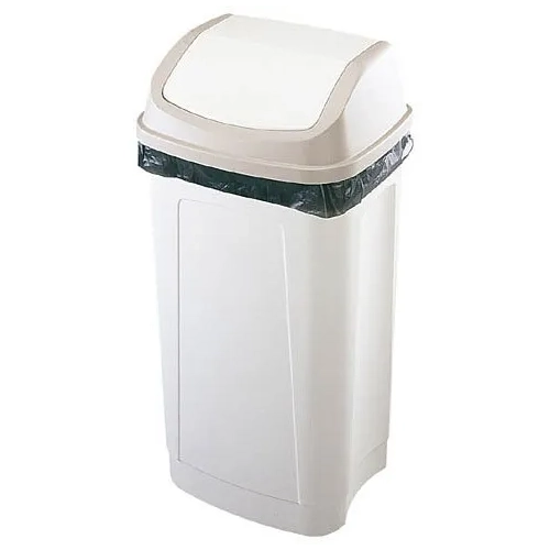 Papeleras con tapa basculante 10l