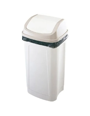Papeleras con tapa basculante 25l