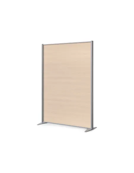 Mampara antibacteriana melamina 160x122 cm b-zen roble claro