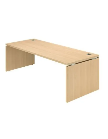 Mesa Shiny patas madera 180x90 roble