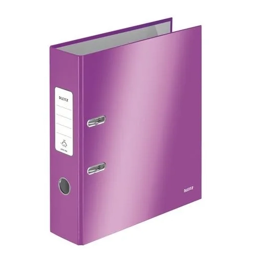 Archivador A4 Leizt Wow ancho carton forrado violeta