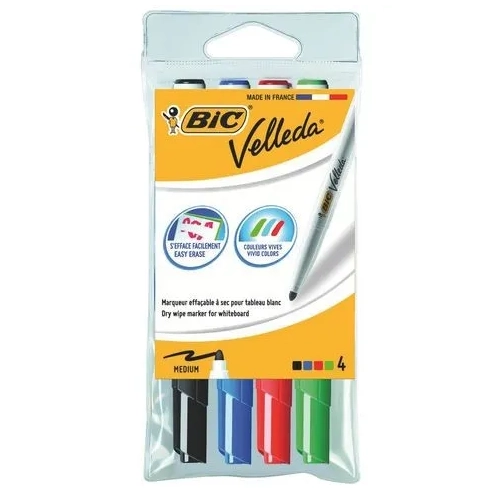 Estuche 4 rotuladores velleda 1741 surtidos
