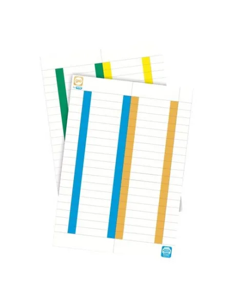 Tiras identificadora carpetas colgantes visor superior