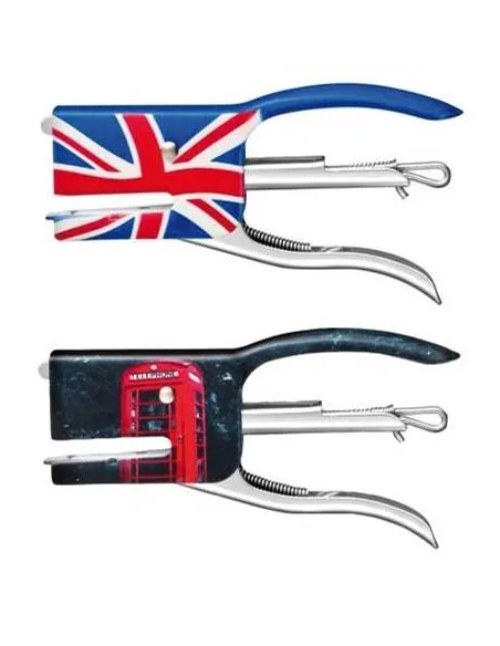 Grapadora tenaza mini decorada British
