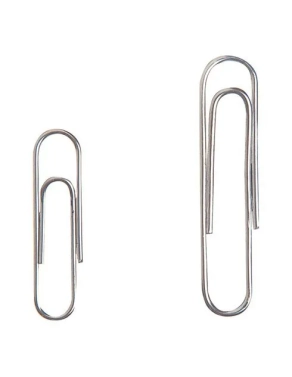 100 clips labiado galvanizados n