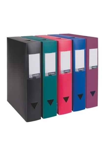 Carpeta proyectos Polipropileno Viquel 8 cm surtidas