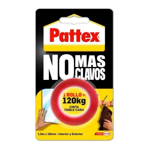 Cinta adhesiva doble cara 1.5 m pattex