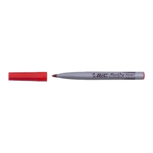 Marcador Bic bolsillo 1mm rojo