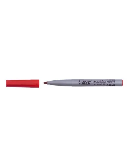 Marcador Bic bolsillo 1mm rojo