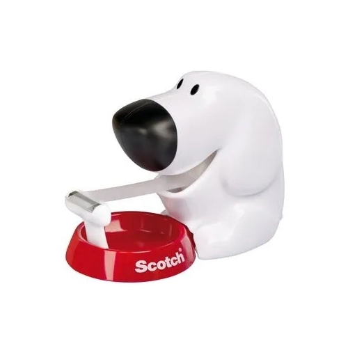 Dispensador cinta scotch perrito