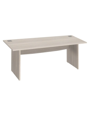 Mesa oficina patas madera  120cm roble gris Excellens