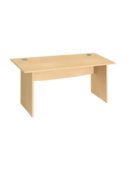 Mesa oficina patas madera  160cm haya Excellens