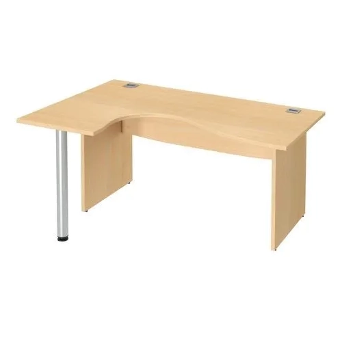 Mesa oficina ala Izquierda 160 haya patas madera