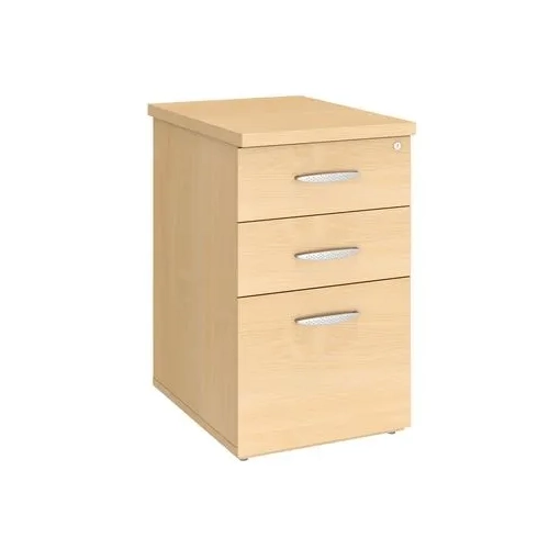 Cajonera oficina 3 cajones altura Mesa fondo 60 haya