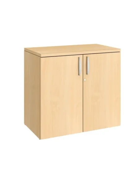 Armario bajo ancho 73x80 con puertas haya Excellens