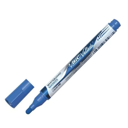 Marcador pizarra blanca bic tinta liquida azul