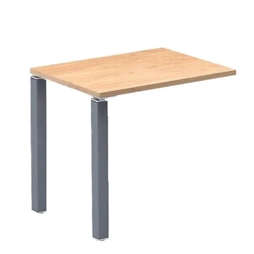 Extension mesa roble patas antracita 80x60 Eden