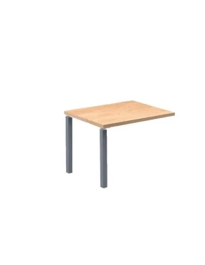 Extension mesa roble patas antracita 100x60 Eden