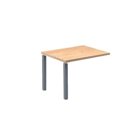 Extension mesa roble patas antracita 100x60 Eden