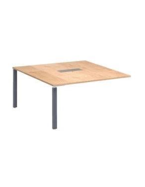 Modulo extension mesa roble patas antracita Eden