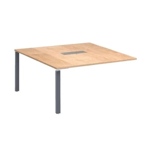 Modulo extension mesa roble patas antracita Eden