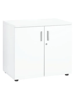 Armario bajo 72x80 blanco cuerpo blanco Eden