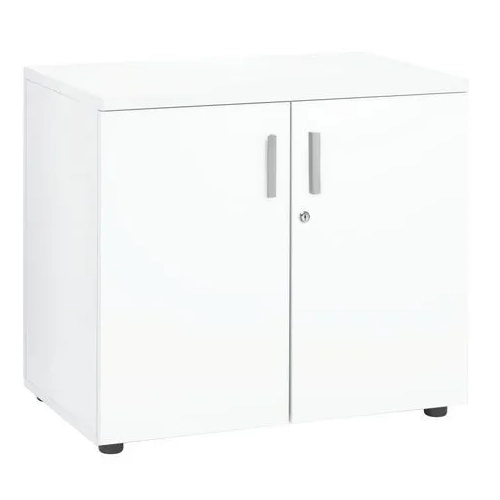 Armario bajo 72x80 blanco cuerpo blanco Eden