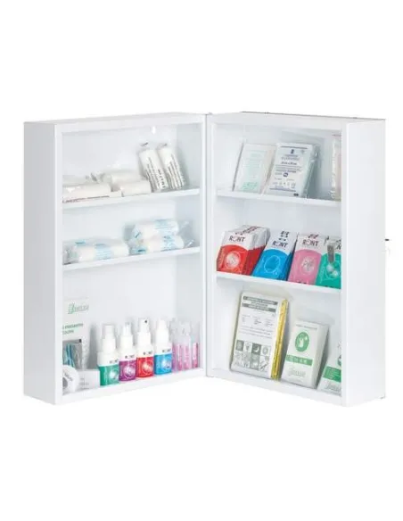 Botiquin metalico blanco 45x32x19