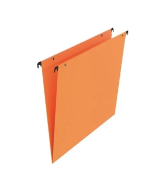 Carpeta colgantes A4 visor superior color naranja