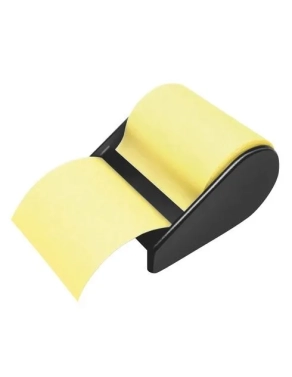 Dispensador + rollo notas Pos It amarillo