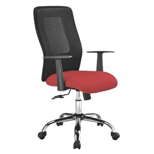 Silla seattle roja respaldo redecilla