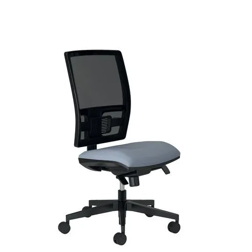 Silla oficina JMB Activ sincro malla patas nylon gris