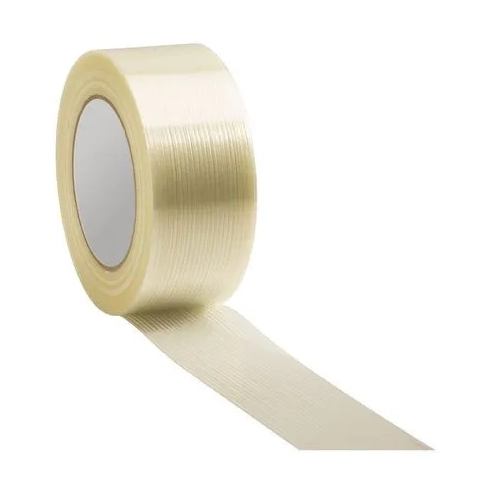 Cinta  reforzada longitudinal transparente 50 mmx50m